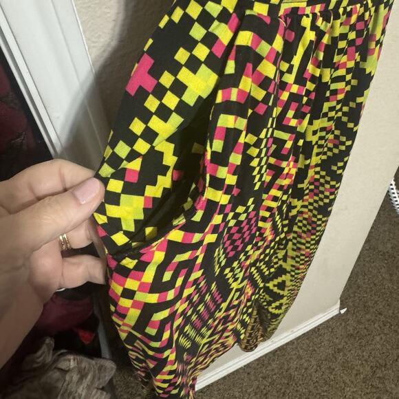 ZUMBA Wear Colorful Jumpsuit Spicy One Piece Athletic 2001 Y2K Dance Yoga Sz M - Picture 5 of 10